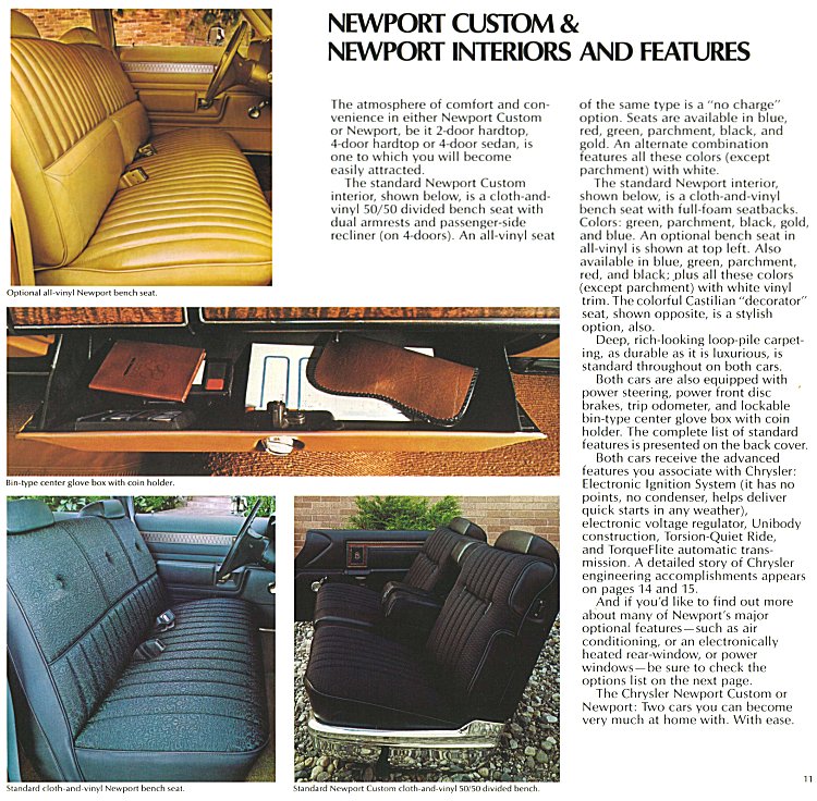 1975 Chrysler Brochure Page 11